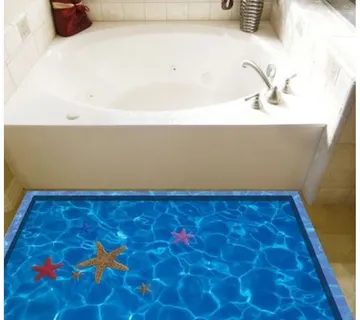 3D podna naljepnica Bazen 90x60cm - cover