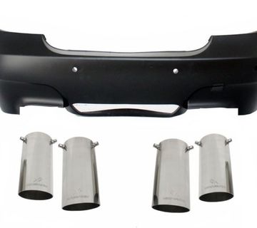 ZADNJI BRANIK ZA BMW 5 E60 LIMUZINA - M5 DIZAJN+ NASTAVCI AUSPUHA - cover