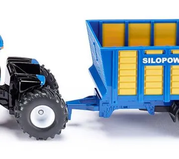 Siku traktor New Holland sa prikolicom - cover
