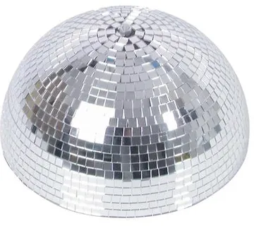 EUROLITE Half mirror ball 30cm motorized - cover