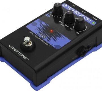 TC-Helicon VoiceTone H1 vokalna efekt pedala - cover