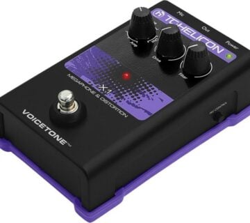 TC-Helicon VoiceTone X1 vokalna efekt pedala - cover