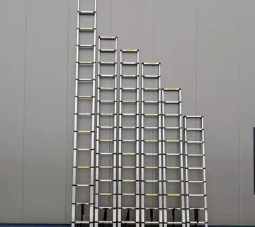 Aluminijske teleskopske ljestve jednodijelne 2,60 m - Stari Mikanovci