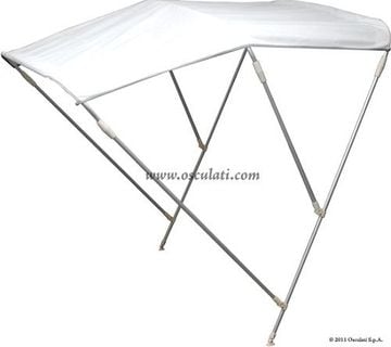 Tenda bijela sklopiva sa 3 luka 185/195cm *115cm - Pixma Centar Trogir - cover