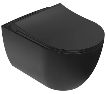 CONCEPTO WC ŠKOLJKA SIERRA BLACK RIMLESS VISEĆA - cover