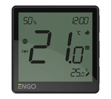 Engo Sobni Termostat Eone 230b Ugradbeni Crni - Vinkovci
