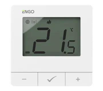 ENGO SOBNI TERMOSTAT E25-BATW - cover
