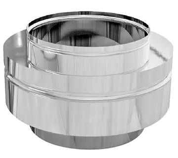 Inox Dimovodni Završni Element Ravni 160 - Vinkovci