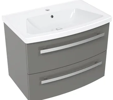 CONCEPTO BAZA VISEĆA ARIA 70 S UMIVAONIKOM 2 LADICE SIVA - cover