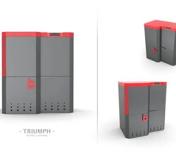 BERGEN KOTAO NA PELET TRIUMPH 24 KW S INTEGRIRANIM SPREMNIKOM 85 KG - cover
