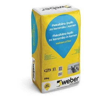 Weber Ljepilo Za Pločice Flexi S1 25 Kg Lk3 (c2te) - Vinkovci