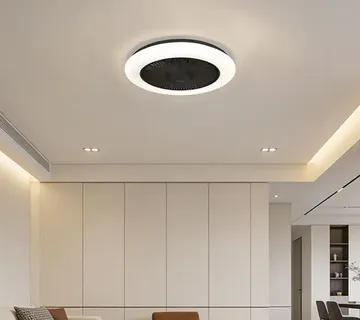Plafonjera Led Sa Ventilatorom Denver El-006 24w Crna - Vinkovci