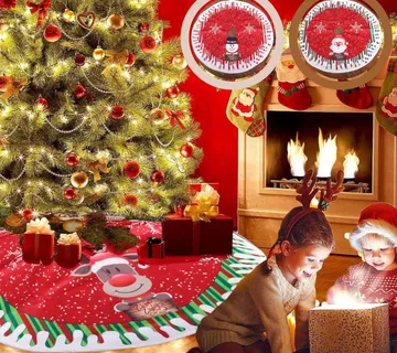 Božićni tepih ispod bora (3 modela) - cover