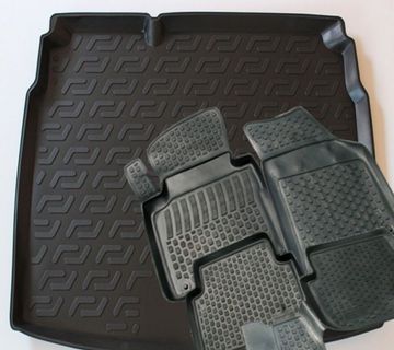 PREMIUM 3D GUMENI AUTO TEPISI + KADICA PRTLJAŽNIKA ZA NISSAN QASHQAI - cover