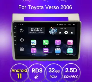 Toyota Corolla Verso 2006 2006 2008 2009 NAVIGACIJA MULTIMEDIJA RADIO - cover