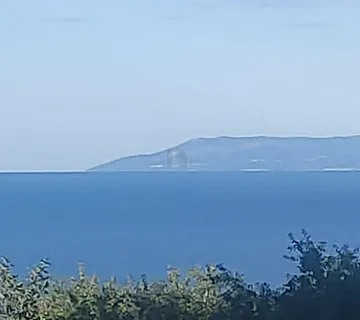Rijeka, Kantrida, građ. zemljite 1340 m2, pogled na more