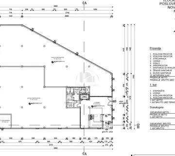 Labin, građevinsko zemljište 4600 m2 za izgradnju trgovačkog centra