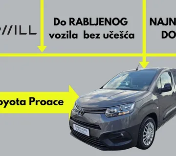 Toyota Proace bez učešća - NAJNIŽA RATA DO SADA! - cover