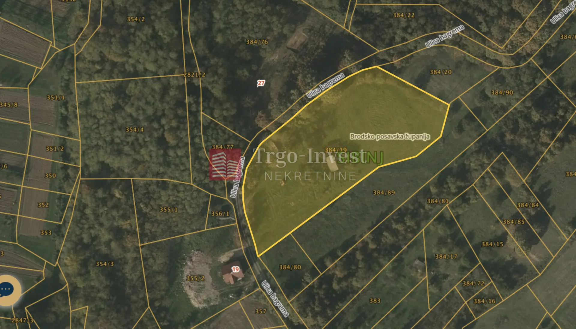 SIBINJ (Ulica Bagrema) - gr. zemljište 7600 m2 - cover