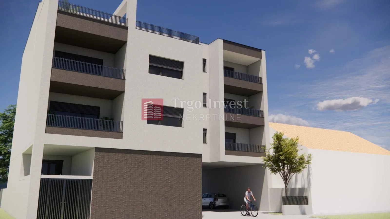 D. RAČKOG trosoban stan s vrtom, 67 m², prizemlje, NOVOGRADNJA - cover