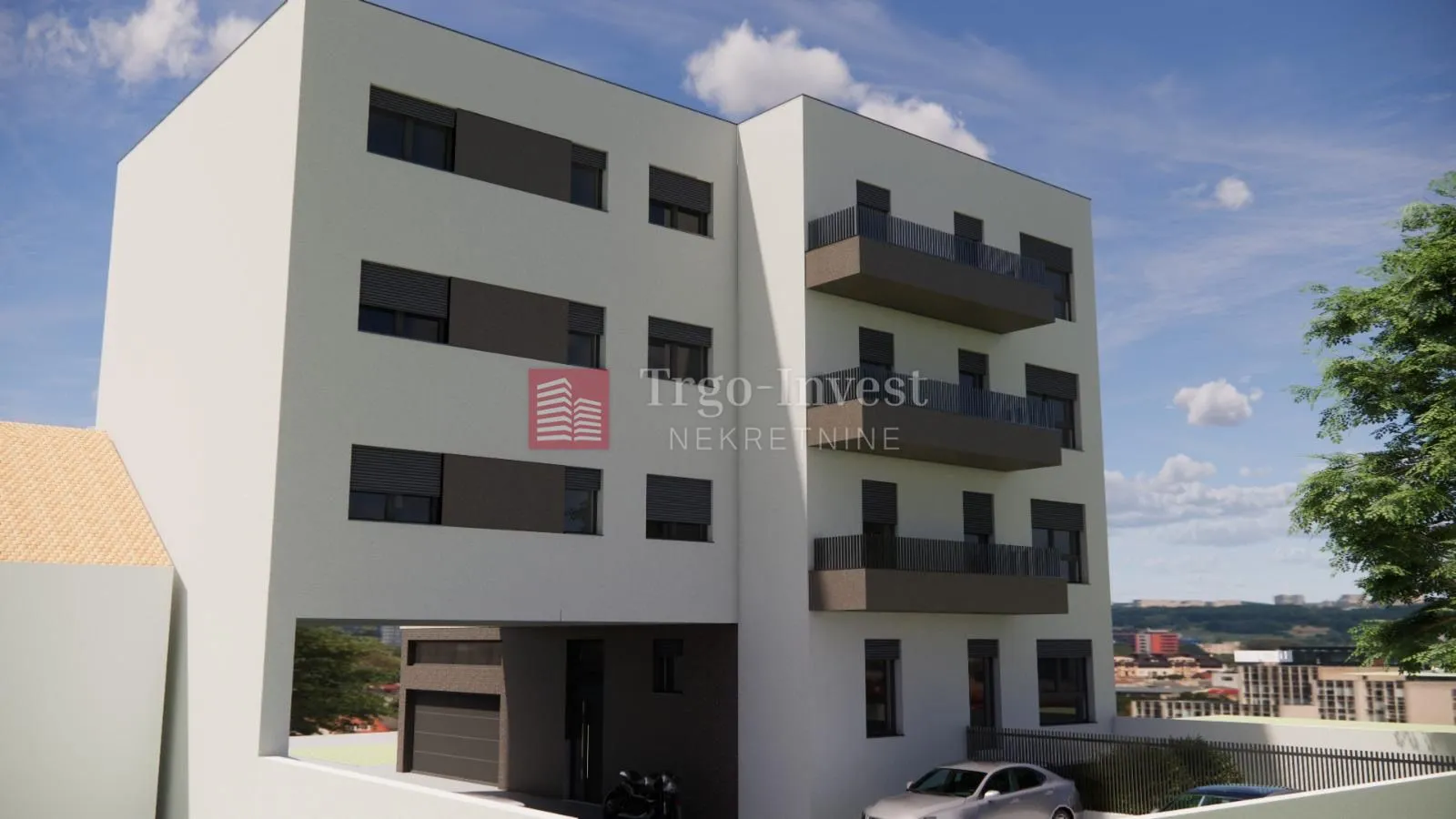 D. RAČKOG trosoban stan, 74 m², 1. kat, LIFT, NOVOGRADNJA - cover