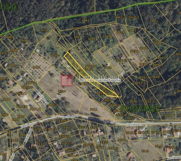 Podvinje (Janiševac I) - zemljište  1900 m2 u Z4 zoni - cover