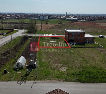 KOLONIJA građevinsko zemljište, 534 m², S2 zona  - cover