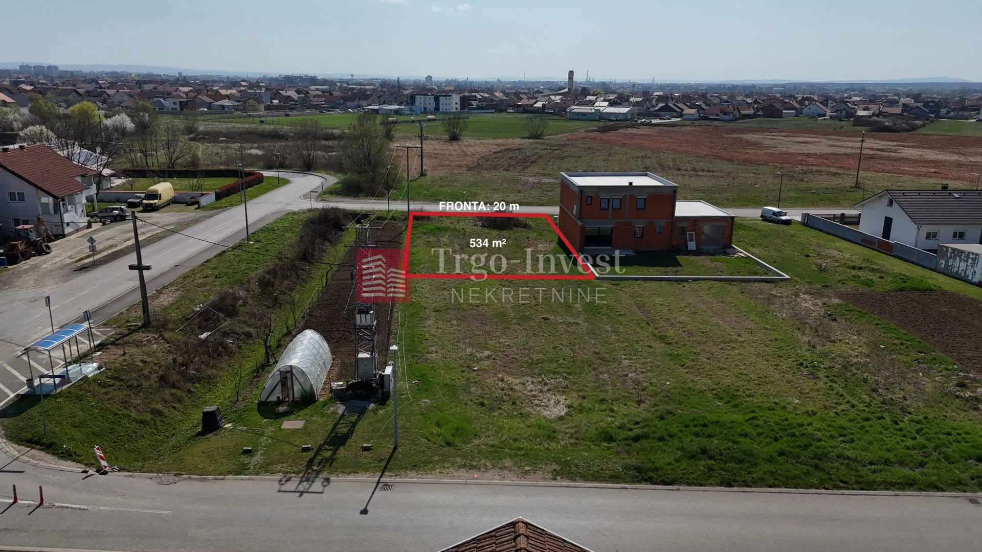 KOLONIJA građevinsko zemljište, 534 m², S2 zona  - cover
