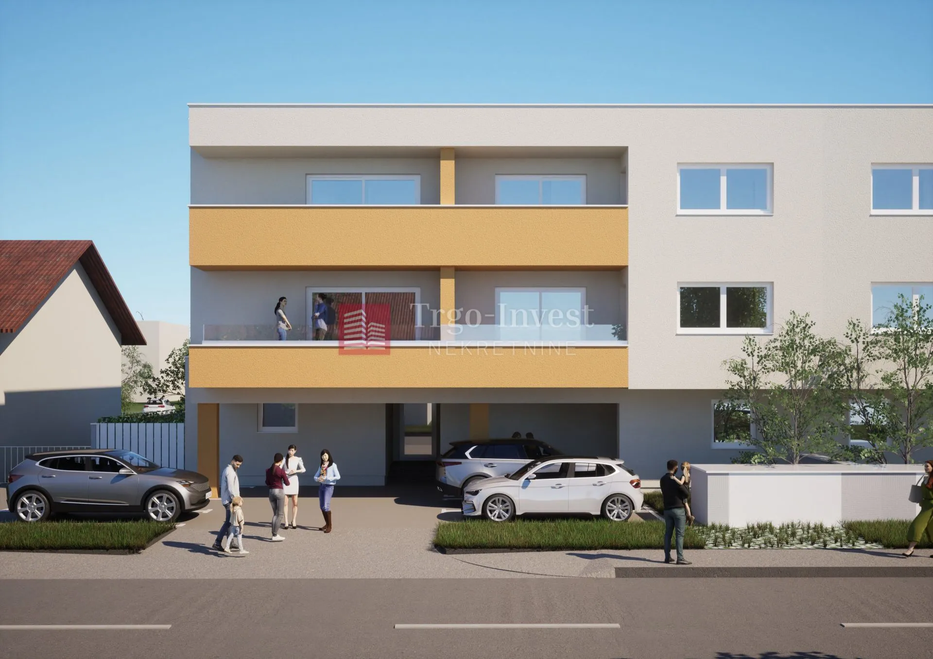 J. BAŠIĆA dvosoban stan sa vrtom, 62 m², prizemlje - cover