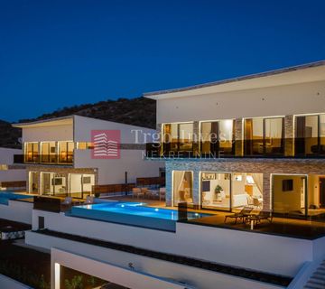 ROGOZNICA - a luxurious villa with a swimming pool and an open view of the sea - cover