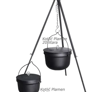 Kotlić Plamen s poklopcem - cover