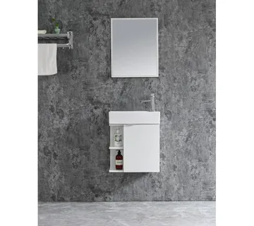 Kupaonski set Spring 50x60cm bijeli - Mihovljan, Čakovec