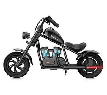 HYPER GOGO Cruiser 12 Plus električni motocikl za djecu - crni - Mihovljan, Čakovec