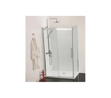 Tuš kabina sa kliznim vratima krom 78,5-80x195 cm za DB120U - Mihovljan, Čakovec