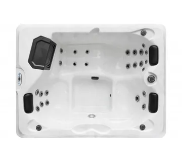 Bazen hidromasažni - jacuzzi vanjski DIABLO - Bijeli mramor 210x160x80 cm - Mihovljan, Čakovec