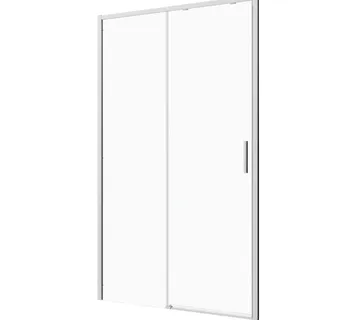 Klizna tuš vrata krom 100x200 cm 6mm ESG Easy-Clean/Soft-Close - Mihovljan, Čakovec