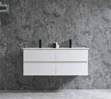 Kupaonski ormarić s keramičkim umivaonikom Corbo 120cm bijeli - Mihovljan, Čakovec