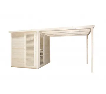 Sauna vanjska RAUMA za 4-5 osoba 460x230x219,5 cm - Mihovljan, Čakovec