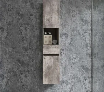 Belluno visoki ormar 150x30x30cm sivi - Mihovljan, Čakovec