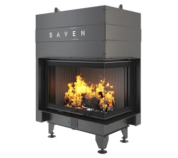 Kamin ugradbeni G/SAVEN Energy Up 75x50x47R (15,1 kW) - crni šamot - Mihovljan, Čakovec