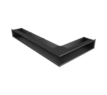 Ventilacijska kutna rešetka SAVEN LOFT/NL/95X450x800 - crna - Mihovljan, Čakovec