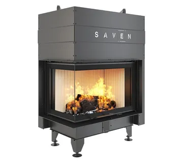 Kamin ugradbeni G/SAVEN Energy Up 75x50x47L (15,1 kW) - bijeli šamot - Mihovljan, Čakovec