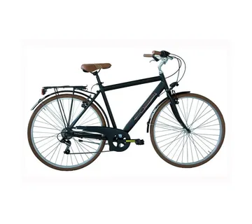 Bicikl Coppi-Amalfi 6/br-shim/ty-21, revoshift, aluminijski okvir, muški, 28" crno smeđi - Mihovljan, Čakovec