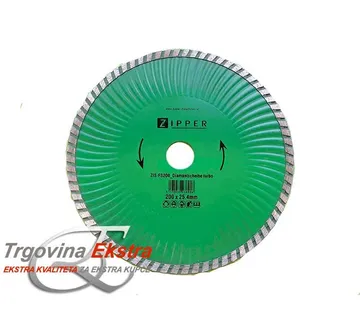 Dijamantna rezna ploča Turbo fi200mm FS200DST Zipper Maschinen - Mihovljan, Čakovec