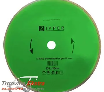 Dijamantna rezna ploča za kamen fi350mm zatvoren STM350DSG Zipper Maschinen - Mihovljan, Čakovec