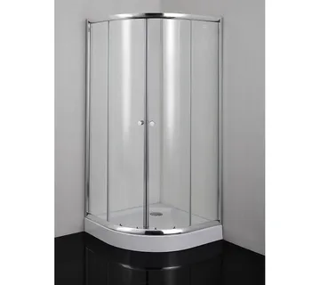 Polukružni tuš s 2 klizna vrata krom 88,5-90x88,5-90x190cm - Mihovljan, Čakovec