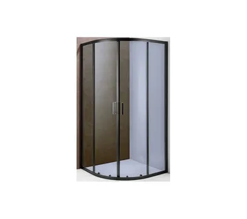 TK BLACK 80 POLUKRUŽNA TUŠ KABINA 80x80x195 cm - Mihovljan, Čakovec