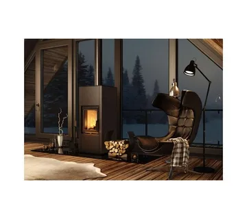 Peć na drva samostojeća SAVEN VATRA XL 50X50 BLACK ECO (8,4 Kw) - Mihovljan, Čakovec