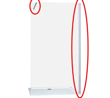 Zidni profil + stabilizator krom 3,5 cm - Mihovljan, Čakovec