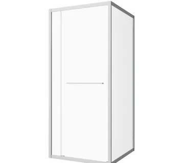 Pravokutna tuš kabina sa kliznim vratima krom 90x200 6mm ESG Easy-Clean/Easy-Mounting - Mihovljan, Čakovec